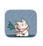 ふわっと本丸生活・こんとまめ2（個別スタンプ：17）