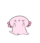 ネガティブなんだかゆるいウーパールーパー（個別スタンプ：23）