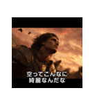 映画あるある【死亡フラグ】その2（個別スタンプ：9）