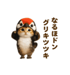 踊る！ネコたち！鳥の着ぐるみVer（個別スタンプ：19）