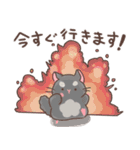 もちぷあチンチラ しろぷあ＆くろぷあ（個別スタンプ：22）