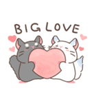 もちぷあチンチラ しろぷあ＆くろぷあ（個別スタンプ：36）
