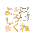 【デカ文字】ずっと使えるかわいい☆トラ猫（個別スタンプ：22）
