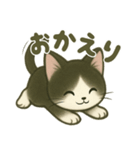 ハチワレ子猫の毎日スタンプ（個別スタンプ：20）