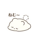 しろくまさん 緩いあいさつ かわいい（個別スタンプ：19）