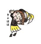 おかっぱ頭のバニーちゃん11（個別スタンプ：1）
