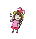 おかっぱ頭のバニーちゃん11（個別スタンプ：9）
