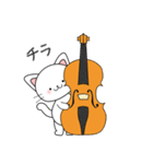 猫とバイオリン（個別スタンプ：10）
