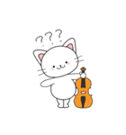 猫とバイオリン（個別スタンプ：12）