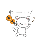 猫とバイオリン（個別スタンプ：13）