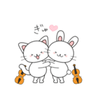 猫とバイオリン（個別スタンプ：24）