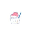 かき氷田のスタンプ▼（個別スタンプ：1）