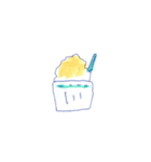 かき氷田のスタンプ▼（個別スタンプ：20）