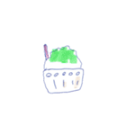 かき氷田のスタンプ▼（個別スタンプ：33）