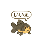おしゃべり金魚の可愛いスタンプ（個別スタンプ：11）