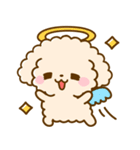 トイプードル♡デカ文字リアクション（個別スタンプ：14）