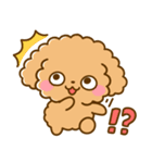 トイプードル♡デカ文字リアクション（個別スタンプ：29）