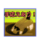 【毛糸編1】茶色の柴犬（口元が黒い）（個別スタンプ：26）