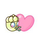 動く！いつでも使える♡可愛いリアクション（個別スタンプ：21）