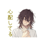 ゆるシャツ男子★体調不良とお大事に（個別スタンプ：9）