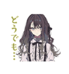 メンヘラ気味★ボクっ娘リボン女子（個別スタンプ：11）