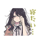 メンヘラ気味★ボクっ娘リボン女子（個別スタンプ：24）