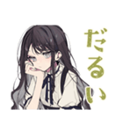 メンヘラ気味★ボクっ娘リボン女子（個別スタンプ：31）