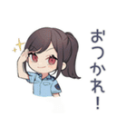 暑すぎ警察★女子シュール隊（個別スタンプ：3）