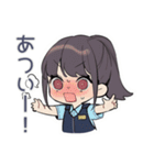 暑すぎ警察★女子シュール隊（個別スタンプ：24）