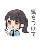 暑すぎ警察★女子シュール隊（個別スタンプ：25）
