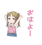 夏★わくわく女児スタンプ（個別スタンプ：2）