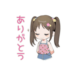 夏★わくわく女児スタンプ（個別スタンプ：13）