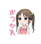 夏★わくわく女児スタンプ（個別スタンプ：14）
