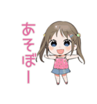 夏★わくわく女児スタンプ（個別スタンプ：22）