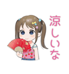 夏★わくわく女児スタンプ（個別スタンプ：23）