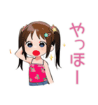 夏★わくわく女児スタンプ（個別スタンプ：33）