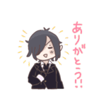 主だいすき燭台切と長谷部のスタンプ（個別スタンプ：5）