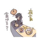 主だいすき燭台切と長谷部のスタンプ（個別スタンプ：17）