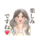 オトナ姫会〜アラフォーもアラフィフも〜（個別スタンプ：19）