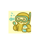 ナマケモノの日々 夏（個別スタンプ：11）