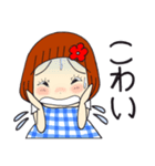 ひま子ちゃん696大人女子のごめんなすって（個別スタンプ：29）