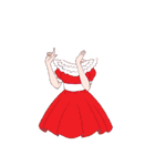 ❤️着せ替え⭐コーデ12♪アイドル（個別スタンプ：11）