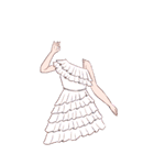 ❤️着せ替え⭐コーデ12♪アイドル（個別スタンプ：27）