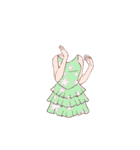❤️着せ替え⭐コーデ12♪アイドル（個別スタンプ：28）