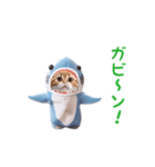 踊る！ダンス サメ猫（死語）（個別スタンプ：6）