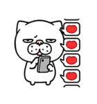 目つきが悪い猫の日常生活（個別スタンプ：15）