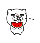 目つきが悪い猫の日常生活（個別スタンプ：18）