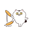 台湾版【動く！】ねこちゃんだもの7（個別スタンプ：4）