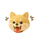 ゆるほわ柴犬のぬいぐるみ（個別スタンプ：20）