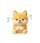 ゆるほわ柴犬のぬいぐるみ（個別スタンプ：28）